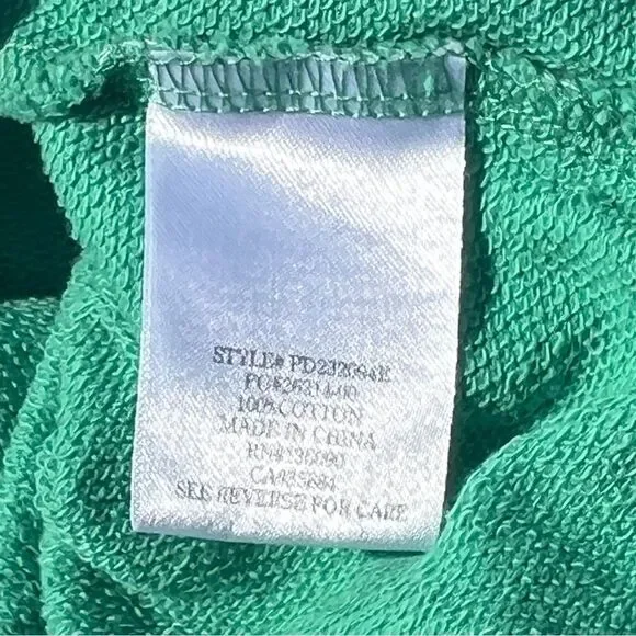 Z Supply Green Terry Cloth Mini Dress | Size: Small - Picture 3 of 5